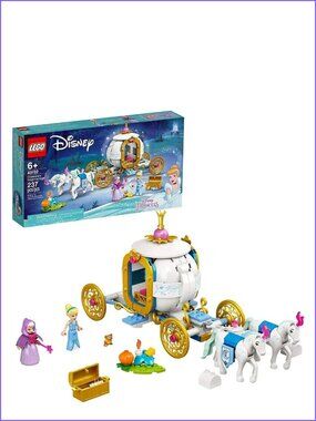 Lego Disney Princess Cinderella's Royal Carriage 43192 New In Box